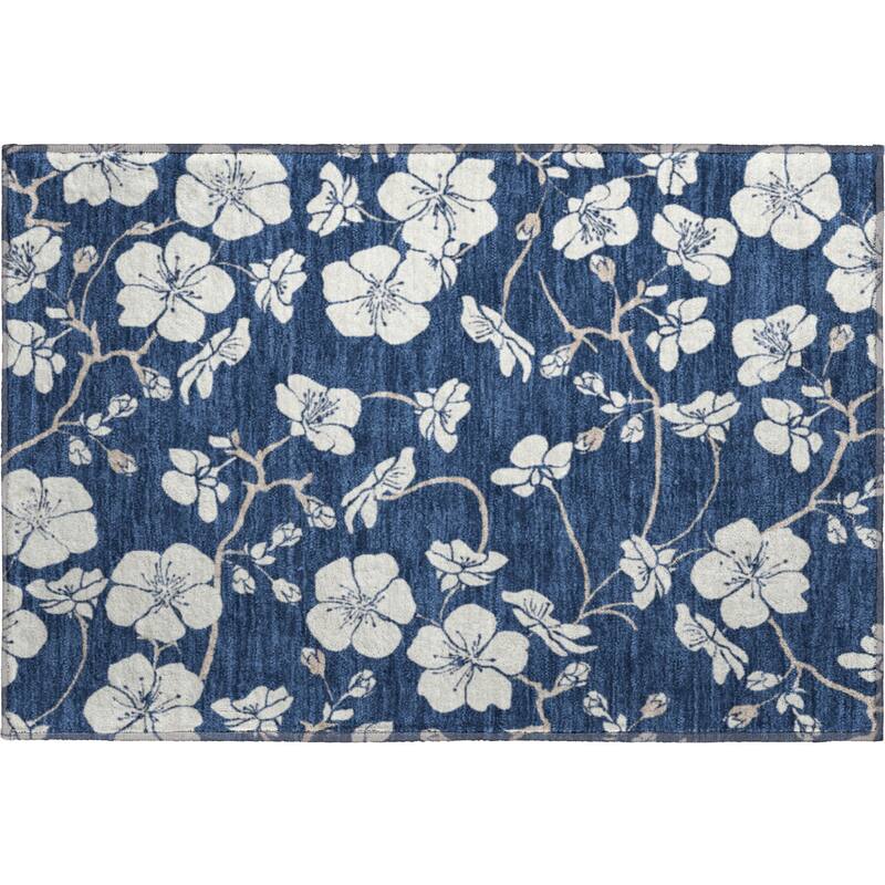 Premium Washable Super Soft Modern Floral Mayfield Rug