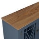 preview thumbnail 14 of 33, 2-Piece Floral Storage Buffet Sideboard Set - 55" & 38" in Width - 55" & 38" in Width