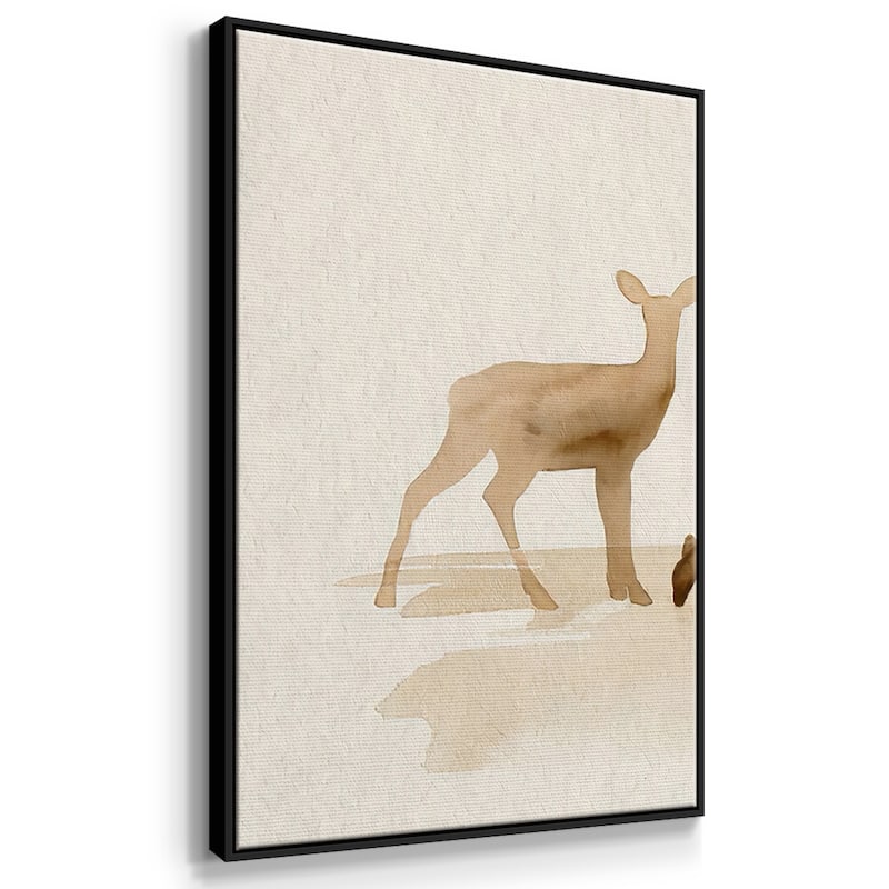 Whitetail Herd I - Multi Piece Framed Canvas