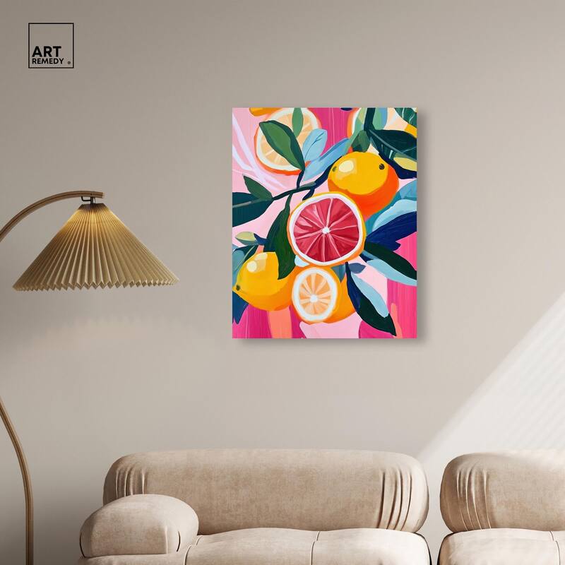 Juicy Paradox I Canvas by Art Remedy, Gallery Wrapped