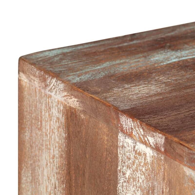 vidaXL TV Stand Solid Wood Acacia Vintage 46.5"x11.8"x15.7"