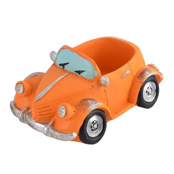 Shop Household Office Resin Creative Car Shaped Aloes Cactus