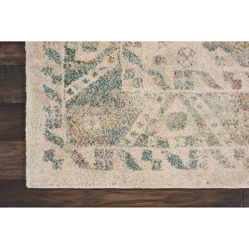 Nourison Fusion Vintage Distressed Area Rug