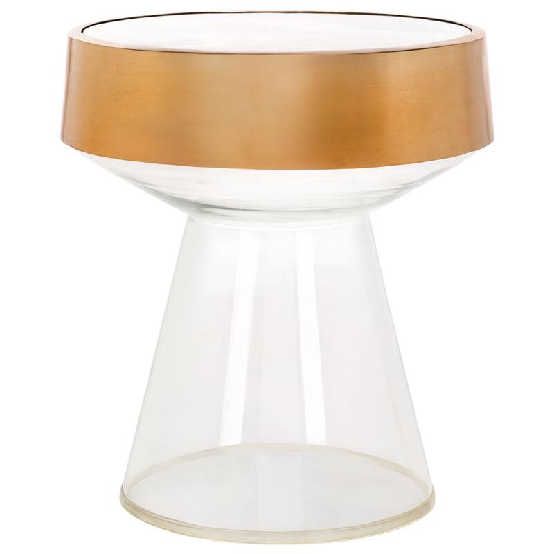 SAFAVIEH Szabo Round Accent Table - 16"W x 16"D x 18"H
