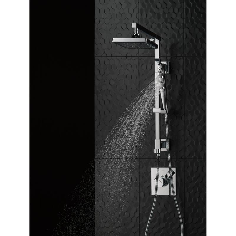 Delta Emerge 18" Angular Shower Column with Hose and Integrated