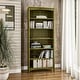 preview thumbnail 27 of 41, Shaker Style Bookcase - 72"H olive grove green