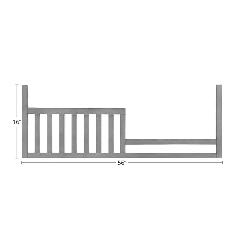 Hanley 56" Wide Toddler Rail Assembly, Cloud