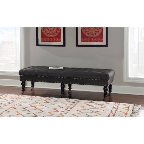 Copper Grove Michaux 62-inch Charcoal Isabelle Bed Bench