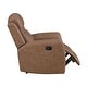 preview thumbnail 21 of 25, Elara 38" Microfiber Manual Reclining Chair with Tab Pull Motion