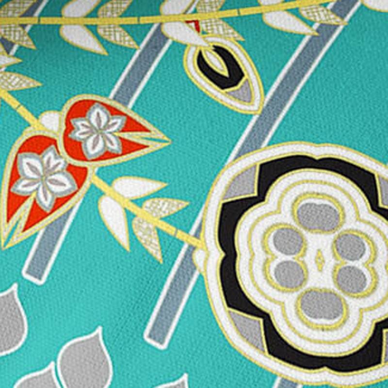 HomeRoots Set of Two 16" X 16" Blue and Yellow Peacock Blown Seam Floral Indoor Outdoor Throw Pillow - 16.00' X '16.00' X '5.00