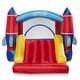 preview thumbnail 3 of 5, Rocket Theme Bounce House with Slide and Blower