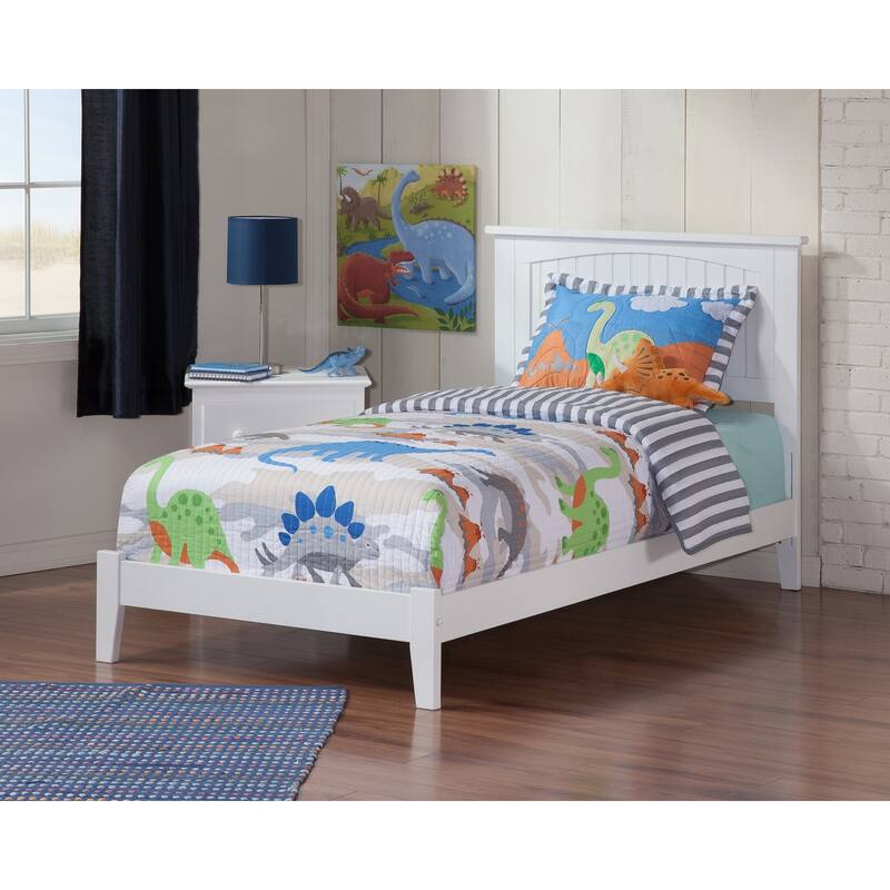 Traditional Bed Frame with Footboard - HomeStock Renaissance Rhapsody Design