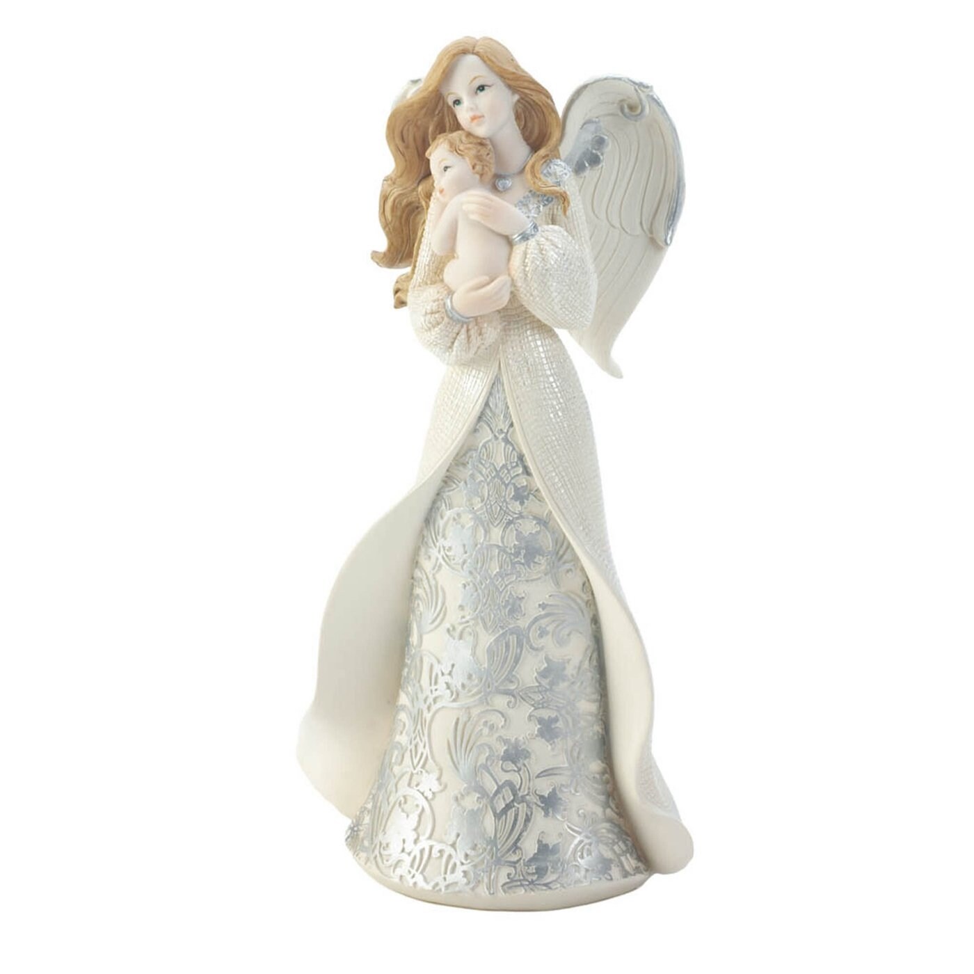Angel Cradling Baby Figurine Multi Overstock 33761820