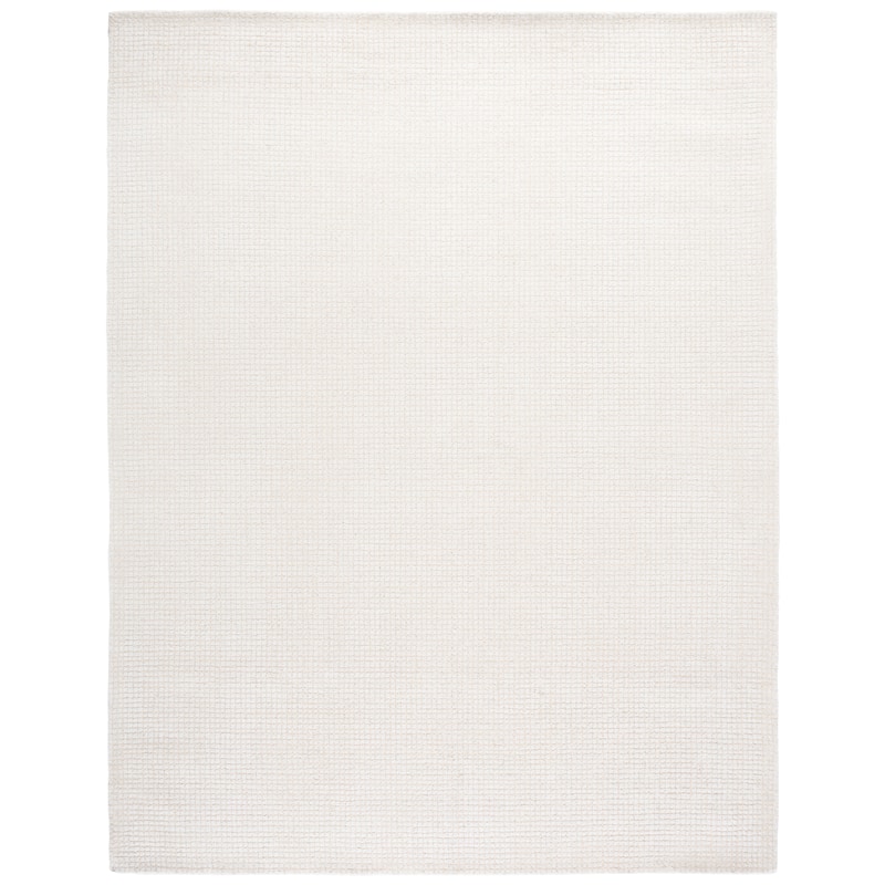 SAFAVIEH Handmade Abstract Isafold Wool Rug - 9' x 12' - Ivory
