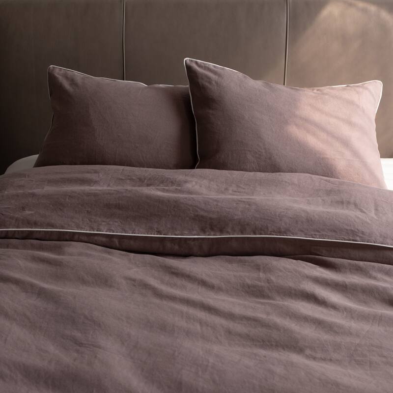 100% French Linen Duvet Cover by BOKSER HOME