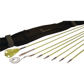 Creep-Zit™ Compact Threaded Connector Wire Running Rod Kit, 24ft
