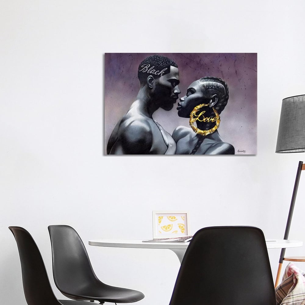 iCanvas "Black Love" by Manasseh Johnson Canvas Print
