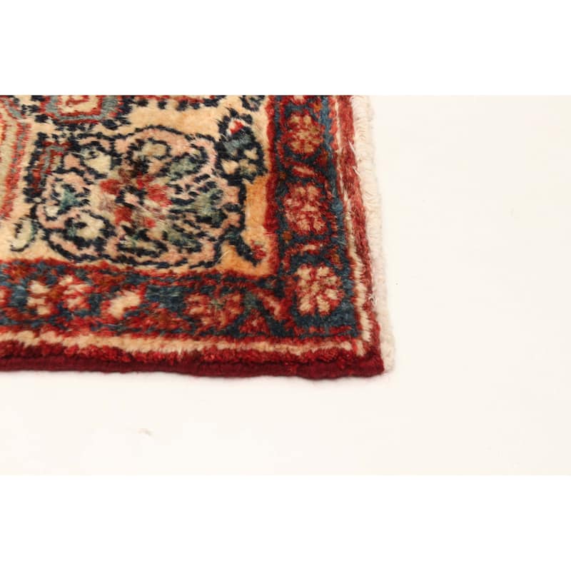 ECARPETGALLERY Hand-knotted Anadol Red Wool Rug - 4'1 x 6'2
