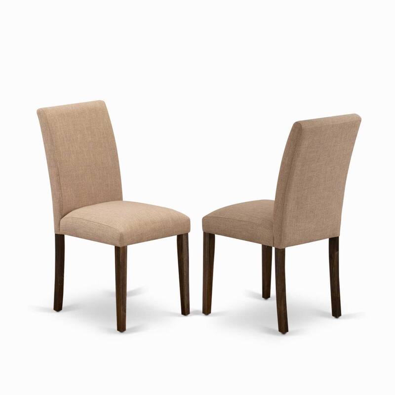 Elegant 5-Piece Dining Set - Table & 4 Chairs - Distressed Jacobean Finish