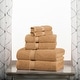 preview thumbnail 20 of 71, Superior Egyptian Cotton Pile Heavyweight 6-Piece Towel Set 6-Piece Set - Rust