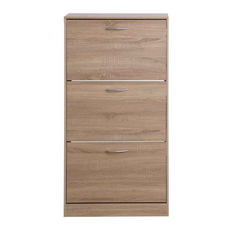 3-Drawer Shoe Storage Cabinet