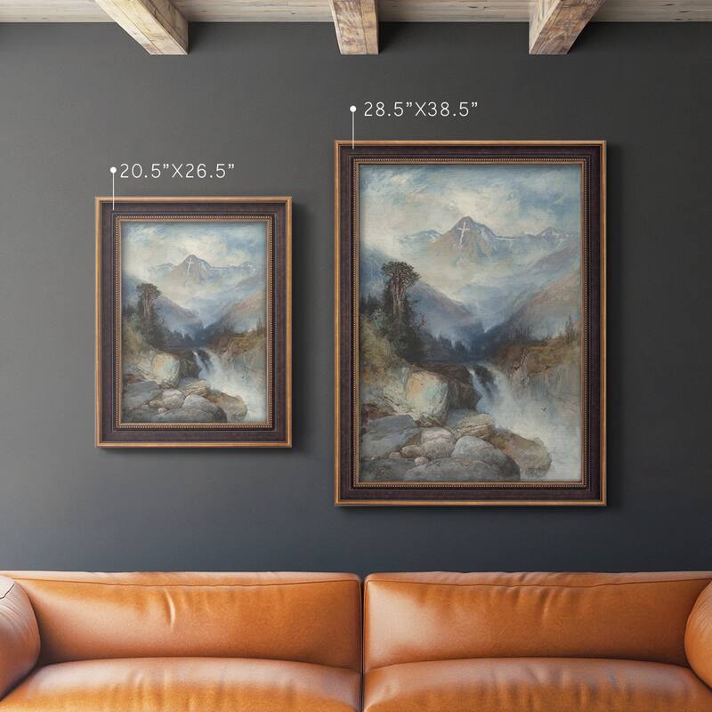 Mountain of the Holy Cross Premium Framed Canvas- Ready to Hang