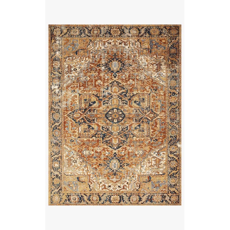 Alexander Home Luciano Oriental Indoor/ Outdoor Area Rug