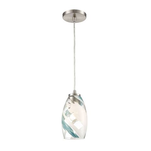 Elk Home Turbulence Configurable Multi-Pendant Light, Satin Nickel Finish