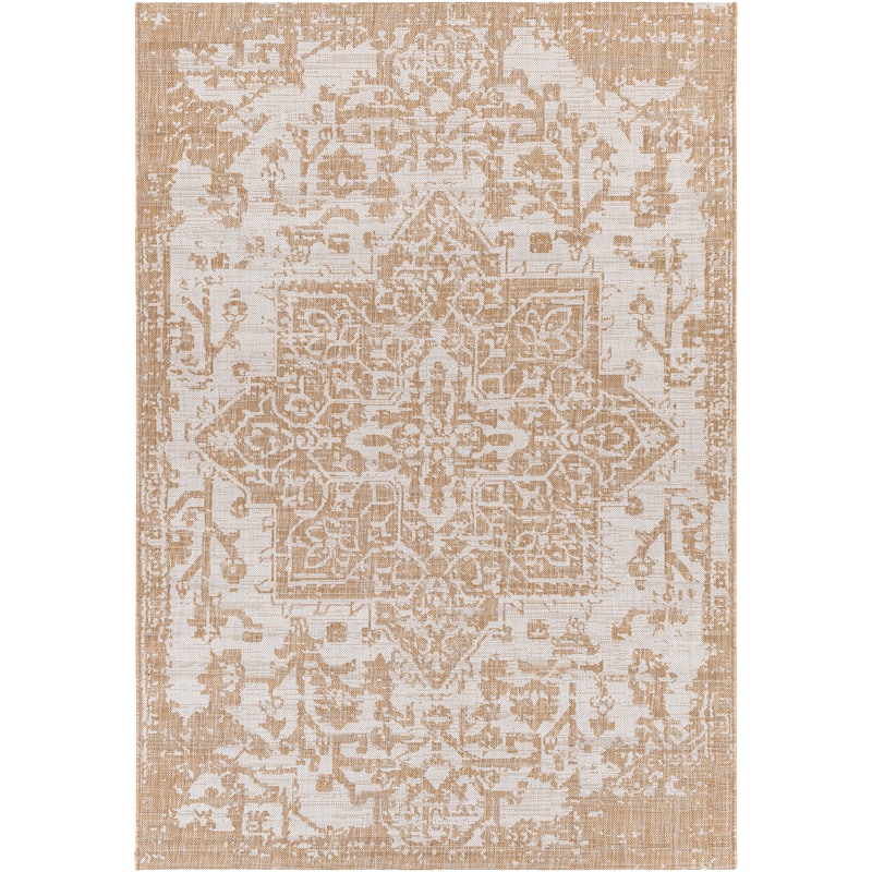 Livabliss Andell Indoor/ Outdoor Vintage Medallion Area Rug