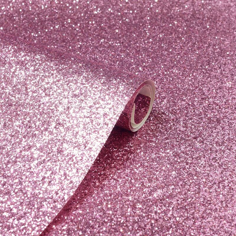 Arthouse Jacqueline Pink Sequin Wallpaper