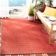 preview thumbnail 13 of 192, SAFAVIEH Courtyard Willene Boho Indoor/ Outdoor Waterproof Patio Backyard Rug 2'7" x 5' - Red/Red