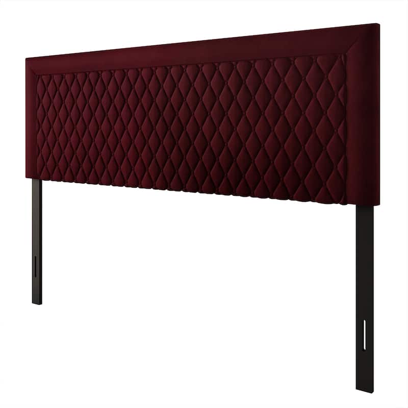 CraftPorch Transitional Velvet Upholstered Headboard