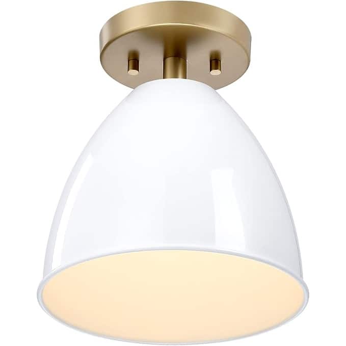 3 Light Semi Flush
