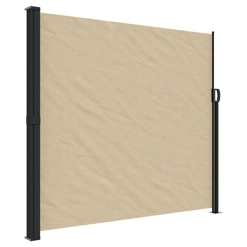 vidaXL Retractable Side Awning Patio Sun Shade Freestanding Privacy Screen