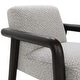 preview thumbnail 6 of 8, Classic Home Reyna Upholstered Fabric Accent Chair