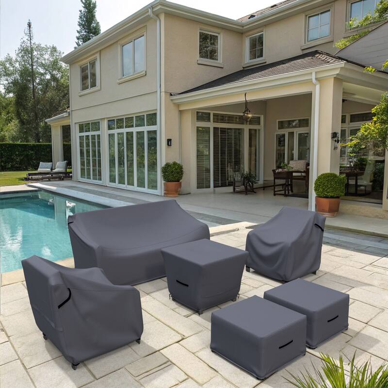 Forever Patio Outdoor Wicker 6-Piece Furniture Cover - 36 x 73 x 35