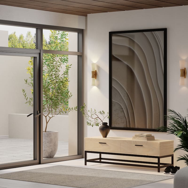 Nourison Natural Jute Indoor only Solid Area Rug