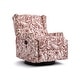 preview thumbnail 50 of 139, 29'' W Pattern Swivel Manual Push Back Recliner Chair Set of 2