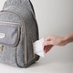 preview thumbnail 18 of 18, Sunveno Tweed Luxe Diaper Bag Backpack