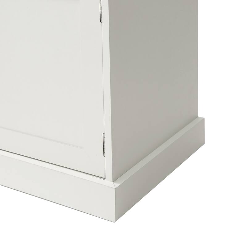 Roomfitters 3-in-1 Hall Tree with 3 Hooks, Entryway Coat Hanger and Storage Bench, 47.2" Organizer for Hallway