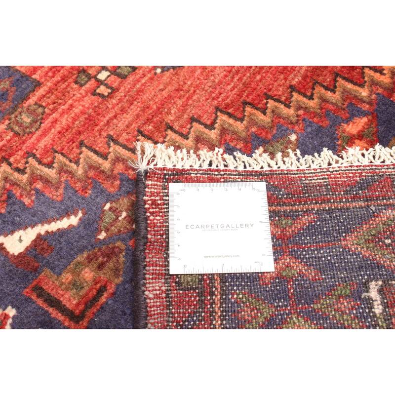 ECARPETGALLERY Hand-knotted Anadol Red Wool Rug - 3'11 x 6'7