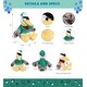 preview thumbnail 2 of 4, DolliBu Pirate Pelican with Red Scarf Doctor Plush with Uniform & Cap - 8 inches