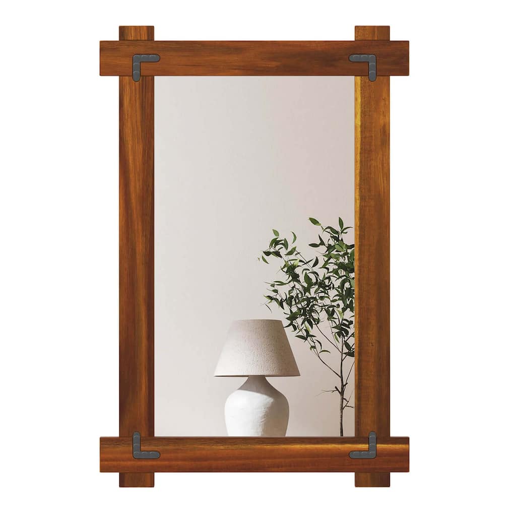 Costway 30 x 20/35 x 24/40 x 28.5 Inch Shatterproof Wall Mirror with