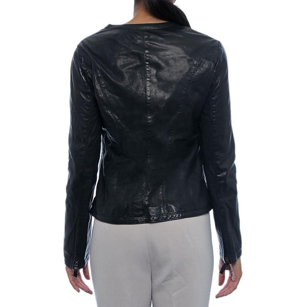 collezioni leather jacket womens