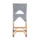 preview thumbnail 5 of 29, Creanly 25.25"H Seat Rattan Counter Stool with Back