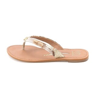 New Directions Womens Open Toe Casual Gold Size 90 New Directions Womens Open Toe Casual Gold Size 90