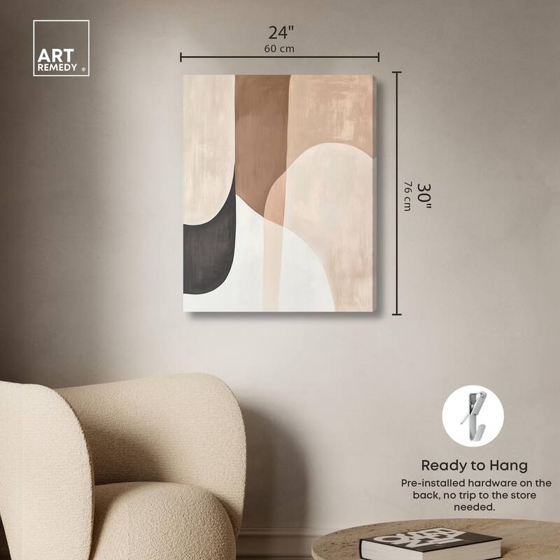 Soul of Form I Canvas by Art Remedy, Gallery Wrapped