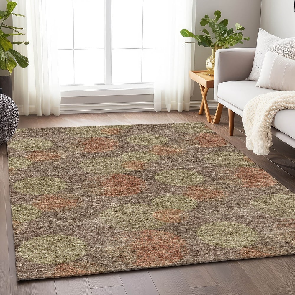 Premium Washable Super Soft Modern Sphere Mayfield Rug