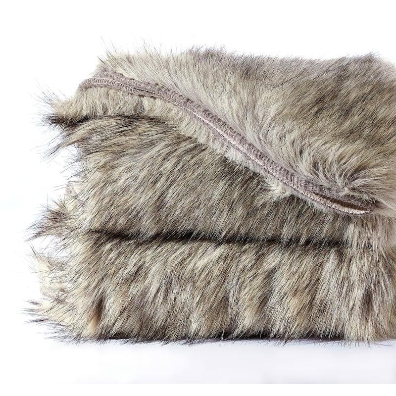 Serenta Shag Sheepskin Silky FauxFur Area Rug Sofa Decor - 24" x 36" - 24" x 36"