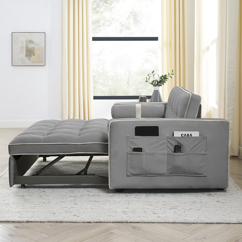 2 seater pull on sale out sofa bed